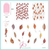 A Crunch With Every Step (CjS-270) -  CJS Medium Stamping Plate